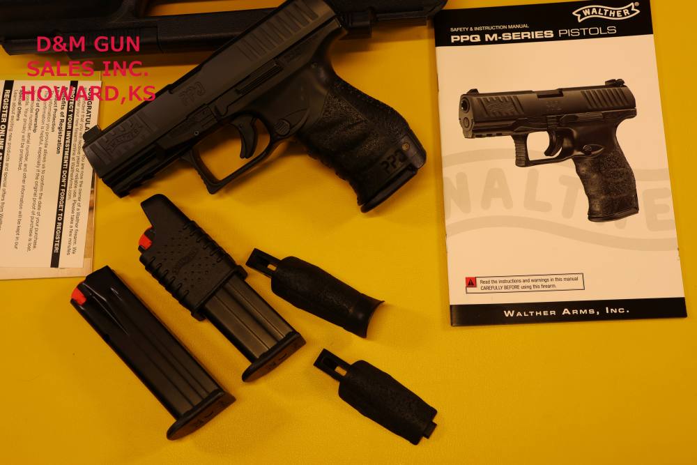Walther PPQ M2 9mm With Night Sights & 3 mags-img-2