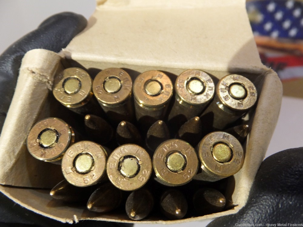 8mm Mauser Ammo Greek Dated 1962 6Bx's 120Rd's Like New-img-4