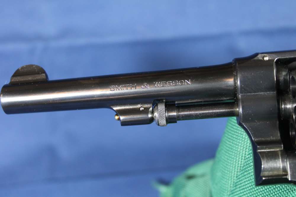 Smith & Wesson S&W Regulation Police,32 long, 4 ½”, 1917, beautiful, C&R-img-13