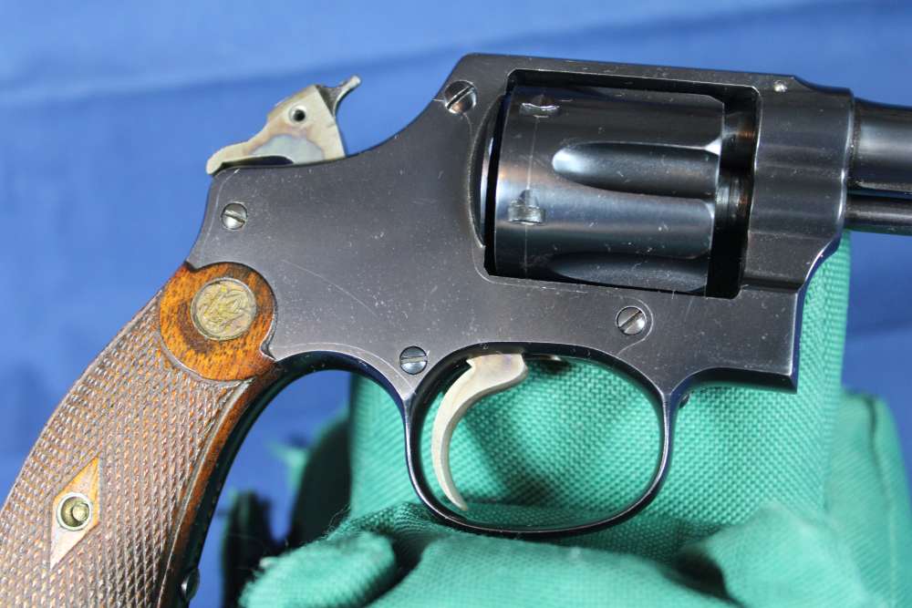 Smith & Wesson S&W Regulation Police,32 long, 4 ½”, 1917, beautiful, C&R-img-15
