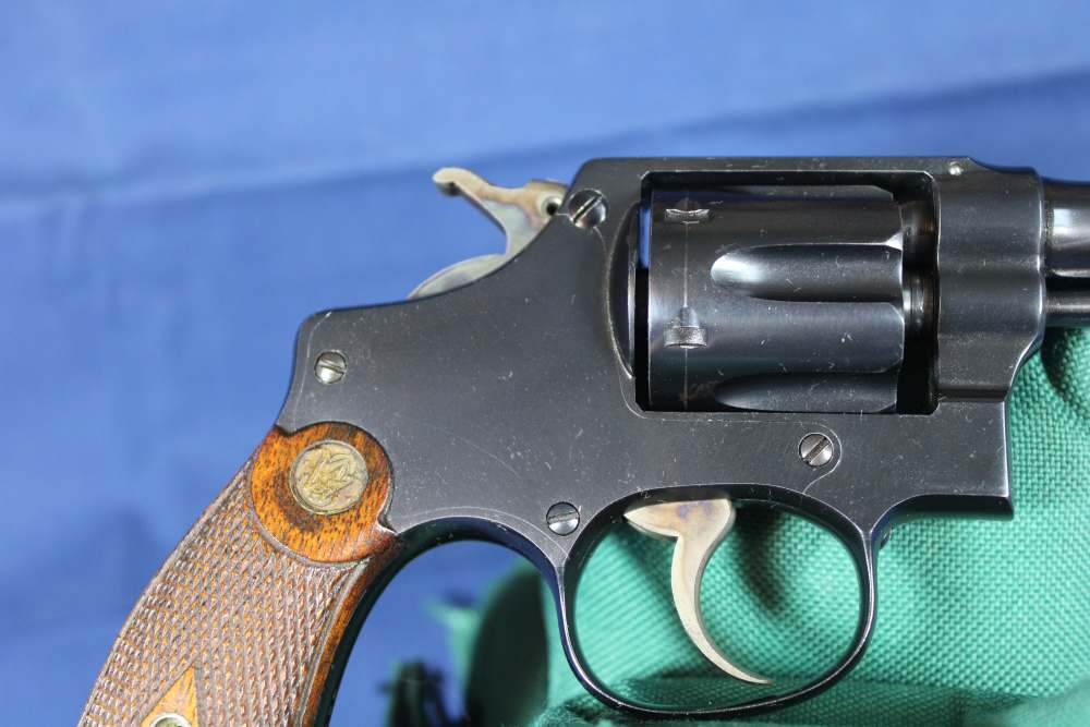 Smith & Wesson S&W Regulation Police,32 long, 4 ½”, 1917, beautiful, C&R-img-16