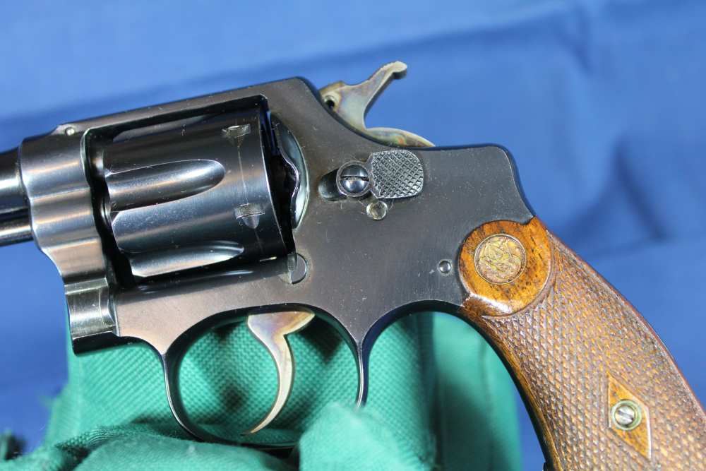Smith & Wesson S&W Regulation Police,32 long, 4 ½”, 1917, beautiful, C&R-img-11