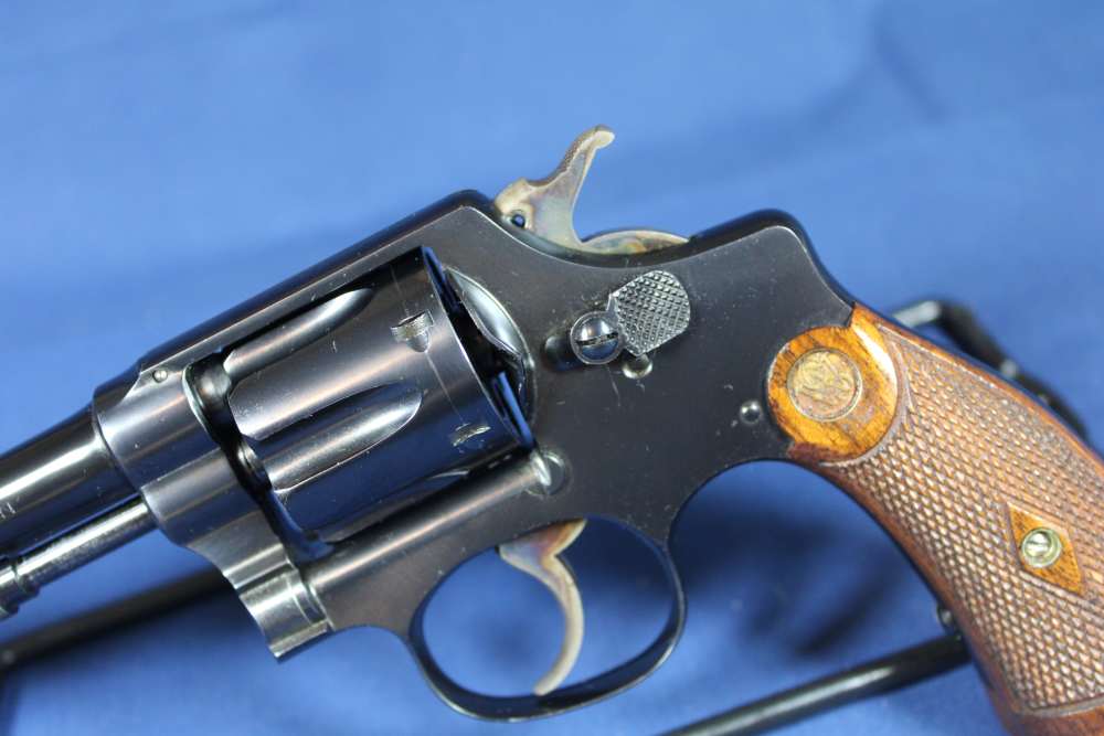Smith & Wesson S&W Regulation Police,32 long, 4 ½”, 1917, beautiful, C&R-img-2