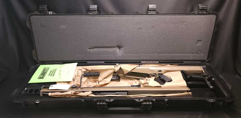 Barrett 14030 M-82A1 M82A1 M82 82 A1 50Cal 50 BMG 50BMG 20" FDE Layaway-img-5
