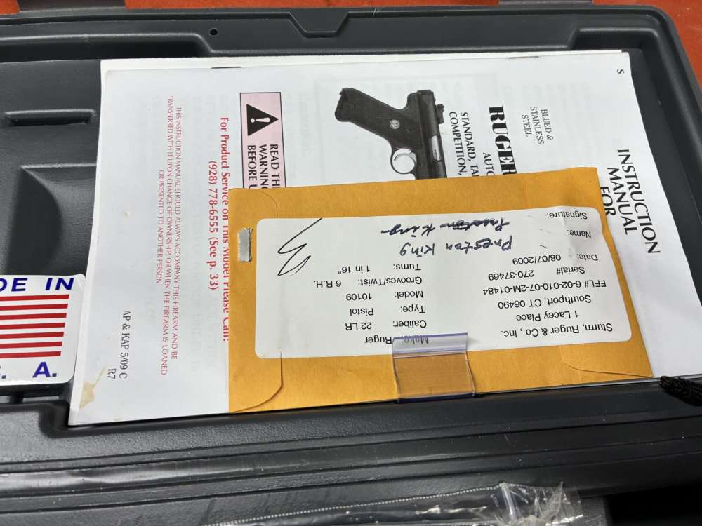 Ruger Mark III 22/45 target-img-1