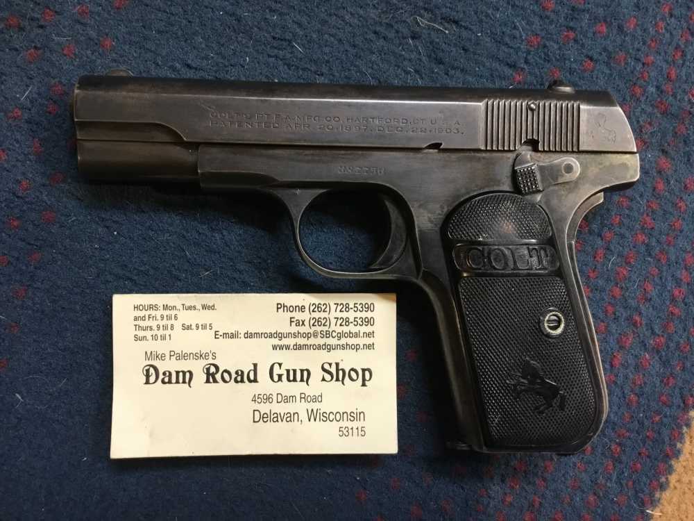 Colt 1903 32 Auto Colt Automatic 32 Rimless-img-0