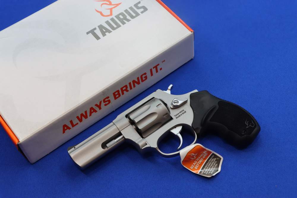Taurus Model 942 Revolver 22LR Compact 3" 8RD 22 LR SS SA DA NEW Stainless-img-0