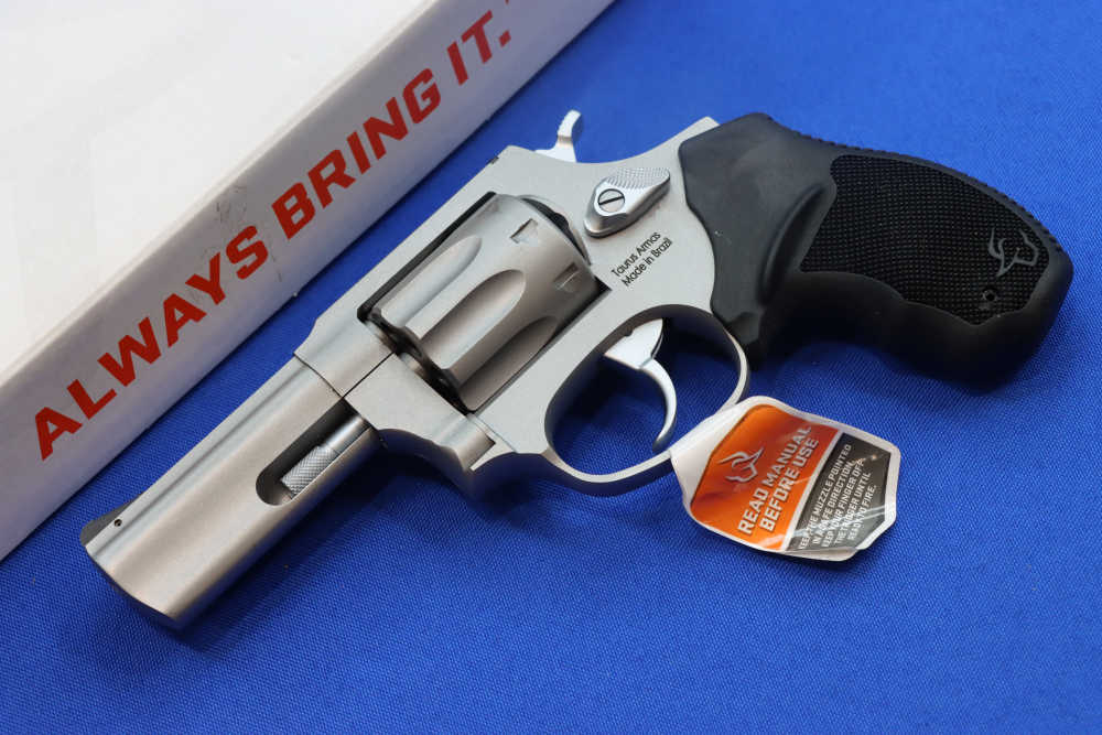 Taurus Model 942 Revolver 22LR Compact 3" 8RD 22 LR SS SA DA NEW Stainless-img-1