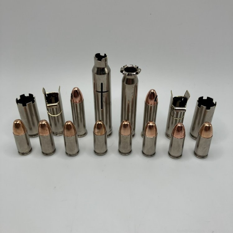 Bullet Casing Chess / Checker Set + Handmade Board-img-8
