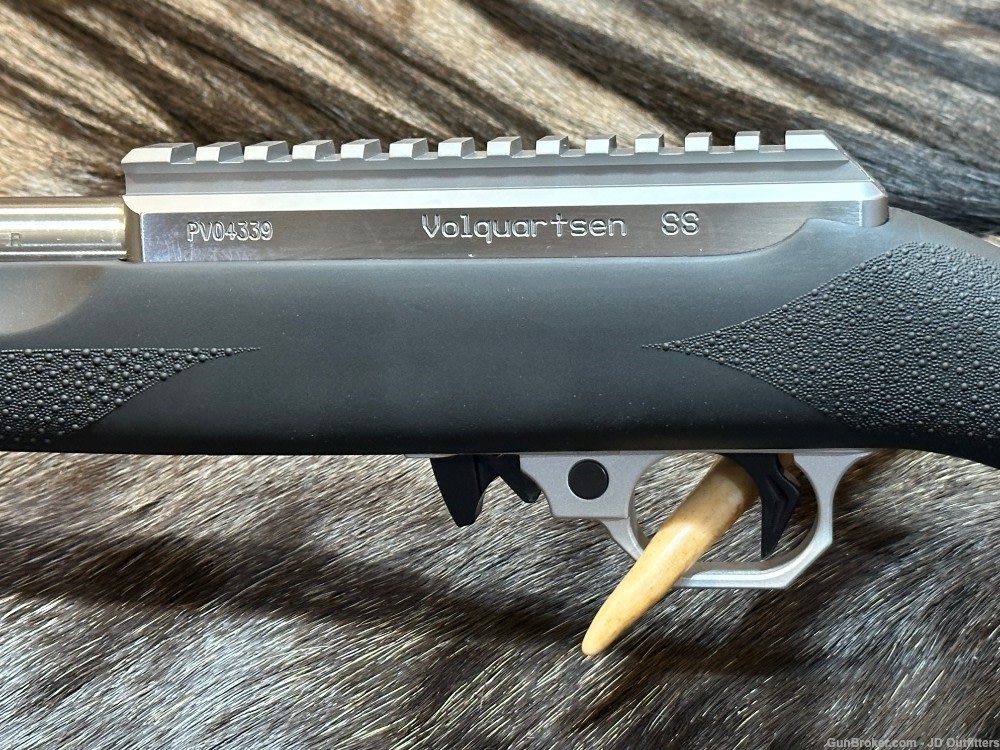 NEW VOLQUARTSEN CUSTOM SF-1 22 LR RIFLE, HOGUE RUBBER STOCK-img-10