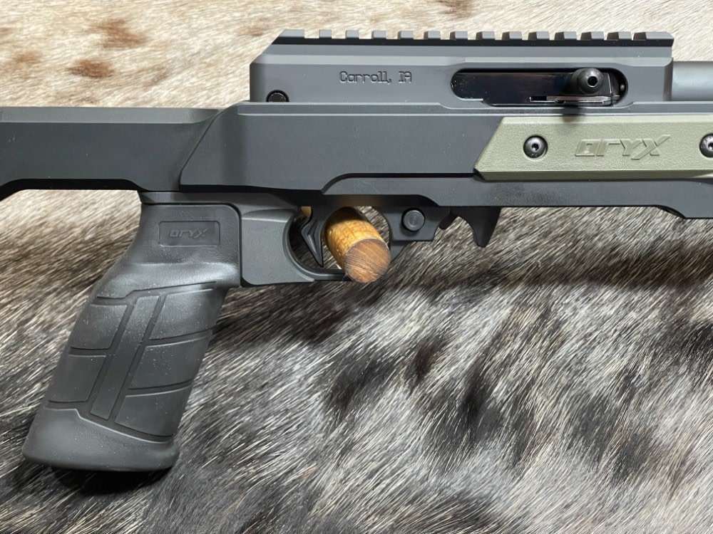 NEW VOLQUARTSEN CUSTOM VF-ORYX-S 22 LR GREEN CHASSIS -img-0