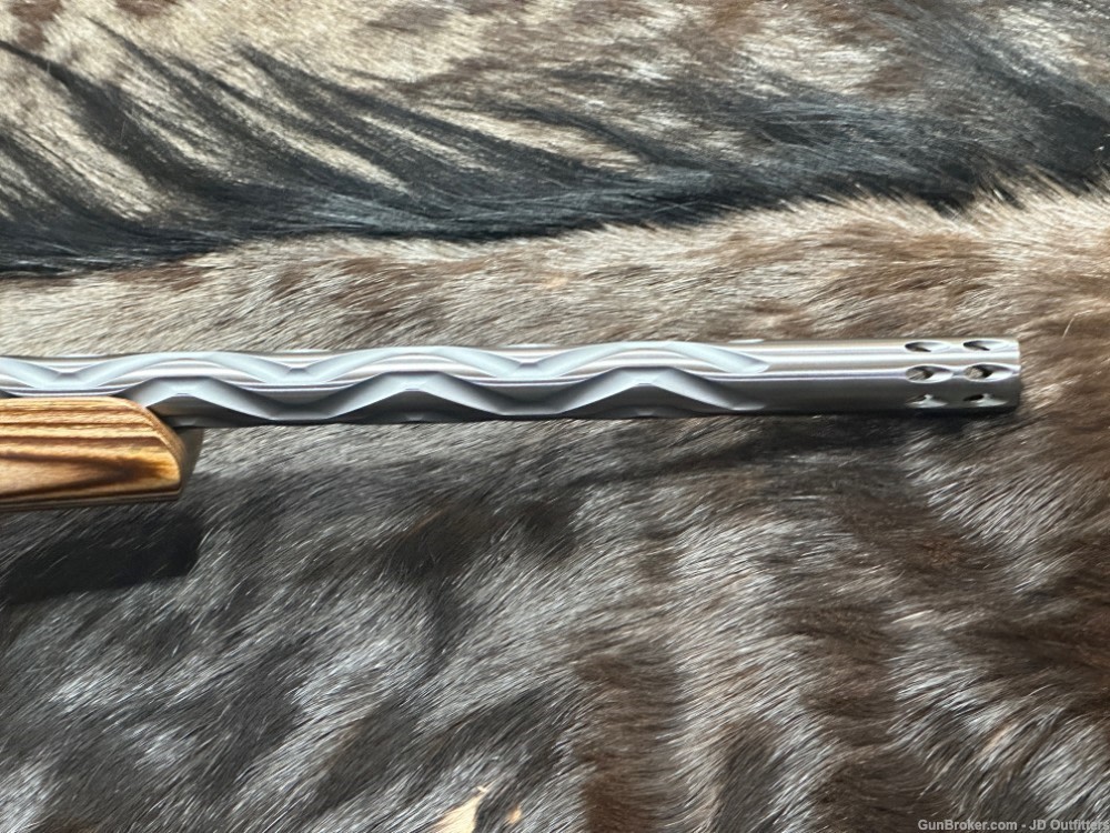 NEW VOLQUARTSEN CUSTOM SF-1 17 HMR RIFLE BROWN LAMINATE SPORTER STOCK-img-5