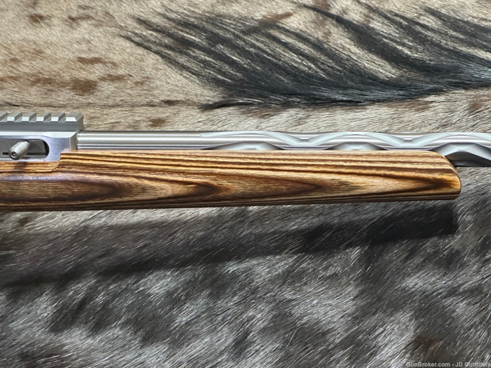 NEW VOLQUARTSEN CUSTOM SF-1 17 HMR RIFLE BROWN LAMINATE SPORTER STOCK-img-4