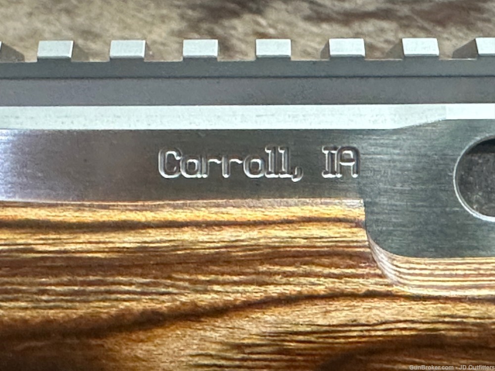 NEW VOLQUARTSEN CUSTOM SF-1 17 HMR RIFLE BROWN LAMINATE SPORTER STOCK-img-6