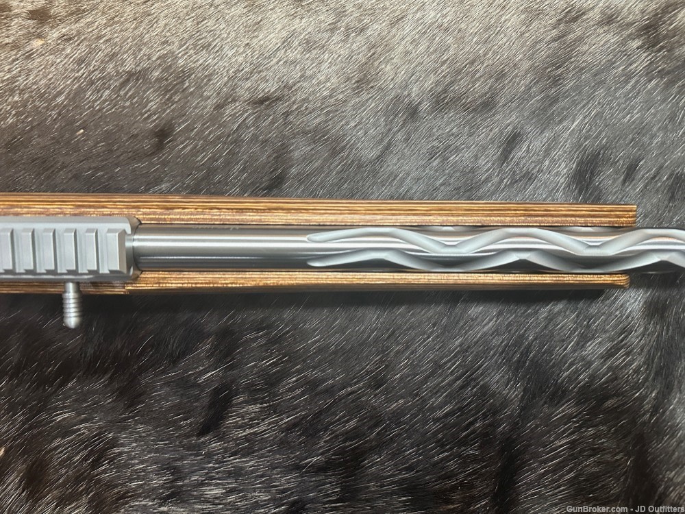 NEW VOLQUARTSEN CUSTOM SF-1 17 HMR RIFLE BROWN LAMINATE SPORTER STOCK-img-8