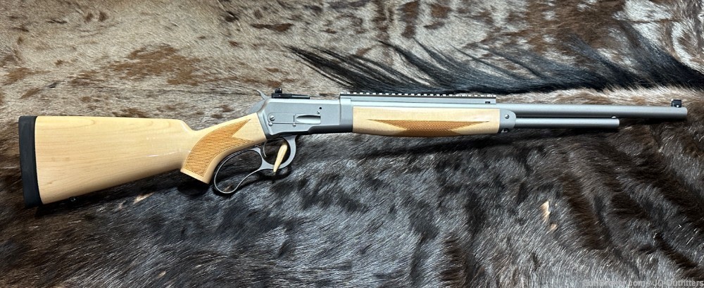FREE SAFARI, NEW BIG HORN ARMORY MODEL 89 SPIKE DRIVER 500 S&W 22" MAPLE -img-1