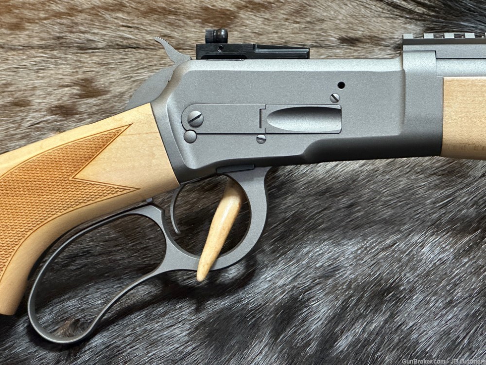 FREE SAFARI, NEW BIG HORN ARMORY MODEL 89 SPIKE DRIVER 500 S&W 22" MAPLE -img-3