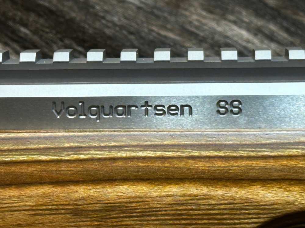 NEW VOLQUARTSEN CUSTOM SF-1 17 HMR RIFLE, RAPID RELEASE, BROWN LAMINATE STK-img-15