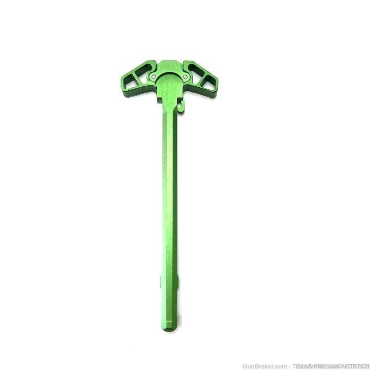 AR15 Green Charging handle Mil spec Ambidextrous design Raptor-img-1