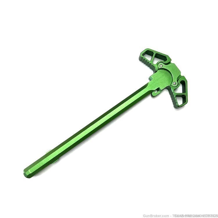 AR15 Green Charging handle Mil spec Ambidextrous design Raptor-img-0