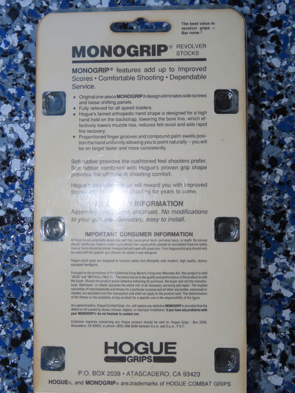 Colt Python Hogue Monogrips, New Old Stock, Penny Start & No Reserve!-img-6