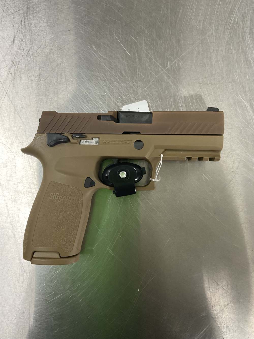 Sig P320 M18 no back plate very good condition -img-0