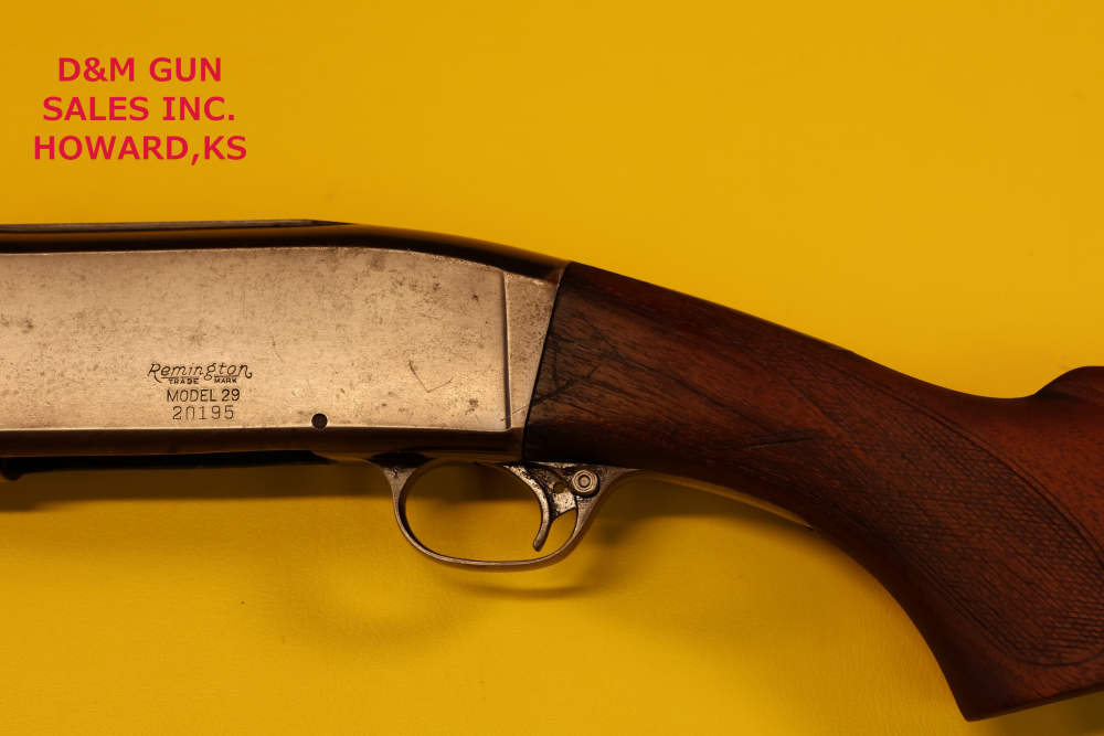 Remington Model 29 takedown 12ga 1st year production MFG 12/1930-img-5