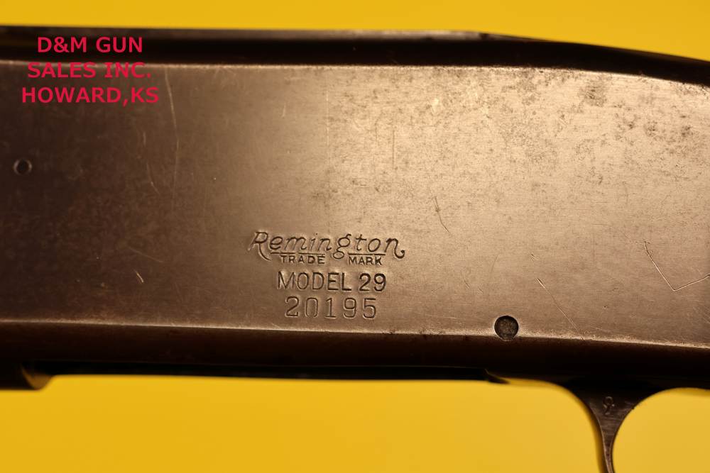 Remington Model 29 takedown 12ga 1st year production MFG 12/1930-img-27