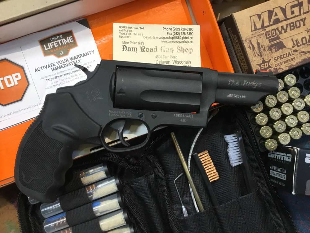 Taurus Judge 3” Magnum 410/45 LC 3” barrel, Matte Black 2-441031MAG-img-1