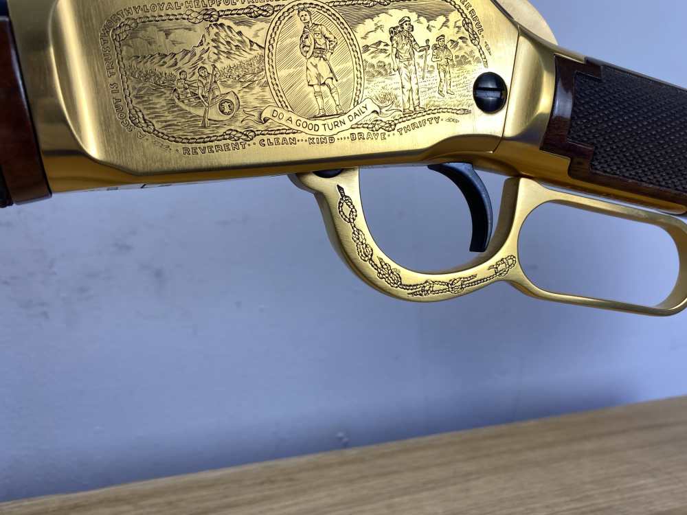 RARE Winchester 9422 XTR 22 S/L/LR *BOY SCOUTS DIAMOND JUBILEE*1 of Only 75-img-14
