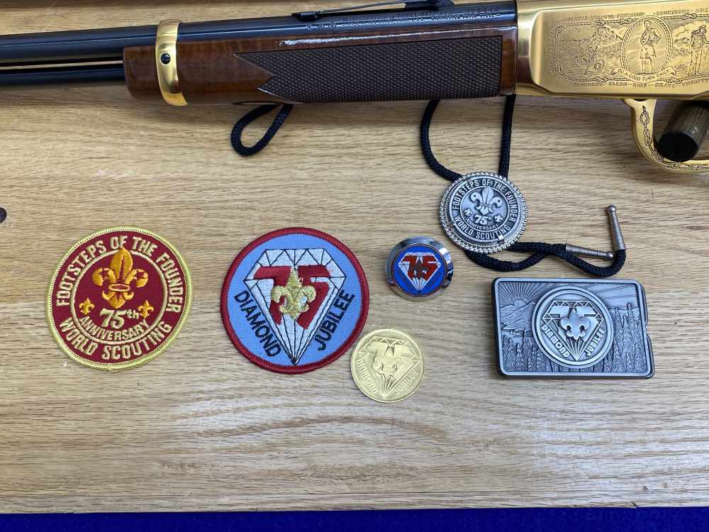 RARE Winchester 9422 XTR 22 S/L/LR *BOY SCOUTS DIAMOND JUBILEE*1 of Only 75-img-4