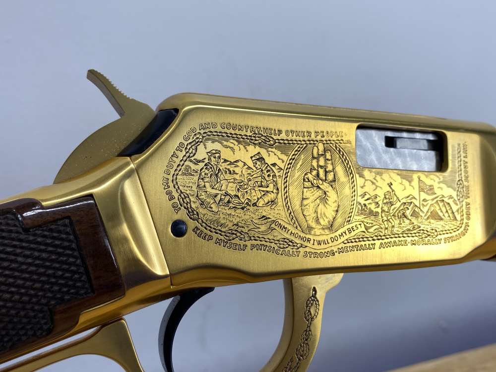 RARE Winchester 9422 XTR 22 S/L/LR *BOY SCOUTS DIAMOND JUBILEE*1 of Only 75-img-39