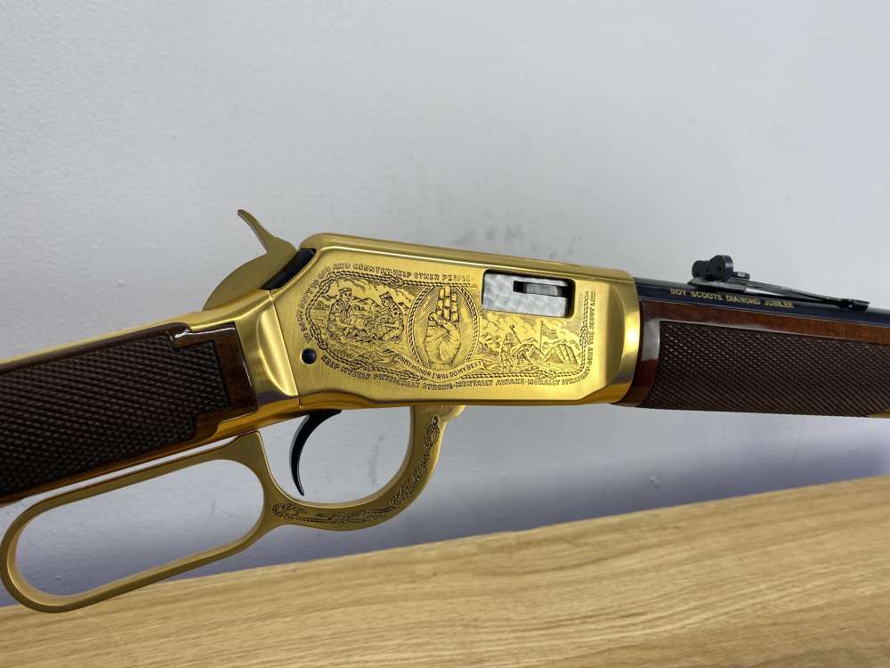 RARE Winchester 9422 XTR 22 S/L/LR *BOY SCOUTS DIAMOND JUBILEE*1 of Only 75-img-31