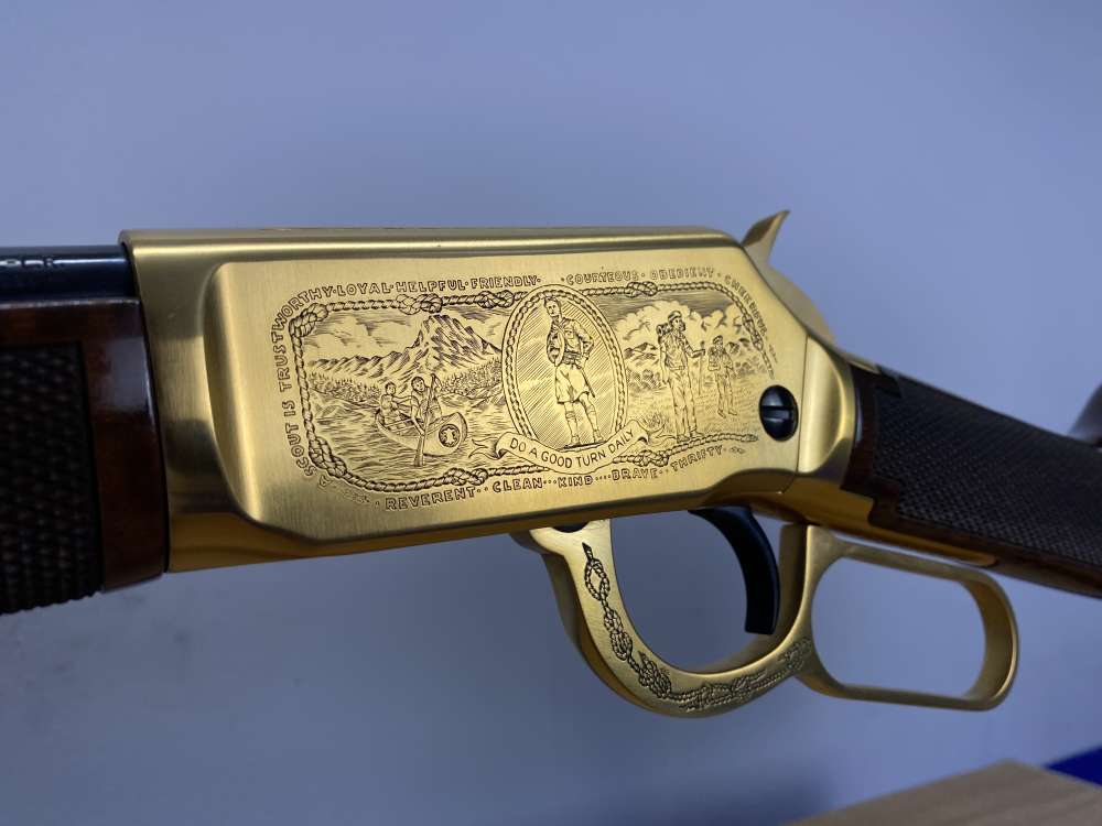 RARE Winchester 9422 XTR 22 S/L/LR *BOY SCOUTS DIAMOND JUBILEE*1 of Only 75-img-24