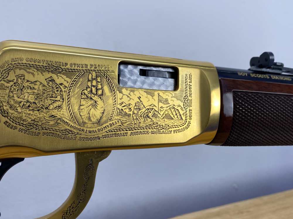 RARE Winchester 9422 XTR 22 S/L/LR *BOY SCOUTS DIAMOND JUBILEE*1 of Only 75-img-40