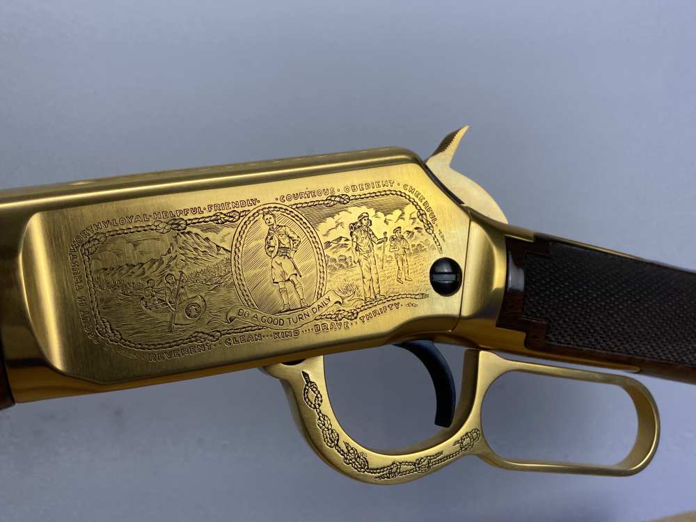 RARE Winchester 9422 XTR 22 S/L/LR *BOY SCOUTS DIAMOND JUBILEE*1 of Only 75-img-12