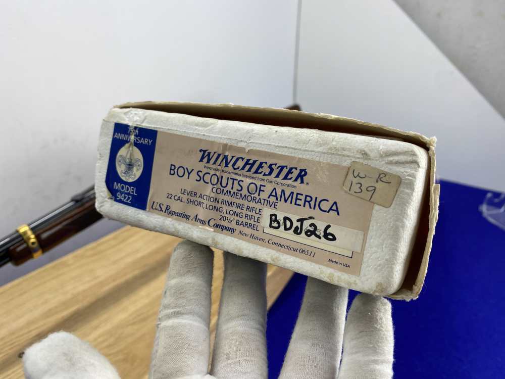 RARE Winchester 9422 XTR 22 S/L/LR *BOY SCOUTS DIAMOND JUBILEE*1 of Only 75-img-6