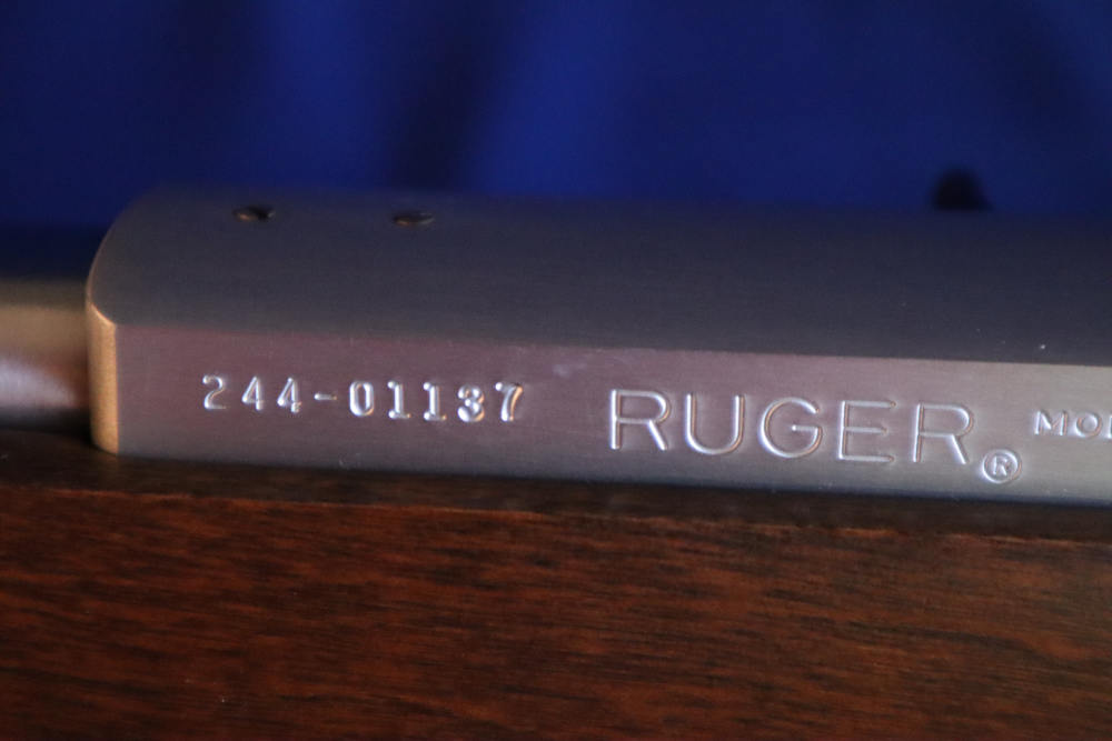 1996 Ruger 10-22 Carbine Stainless with metal trigger guard all original -img-15
