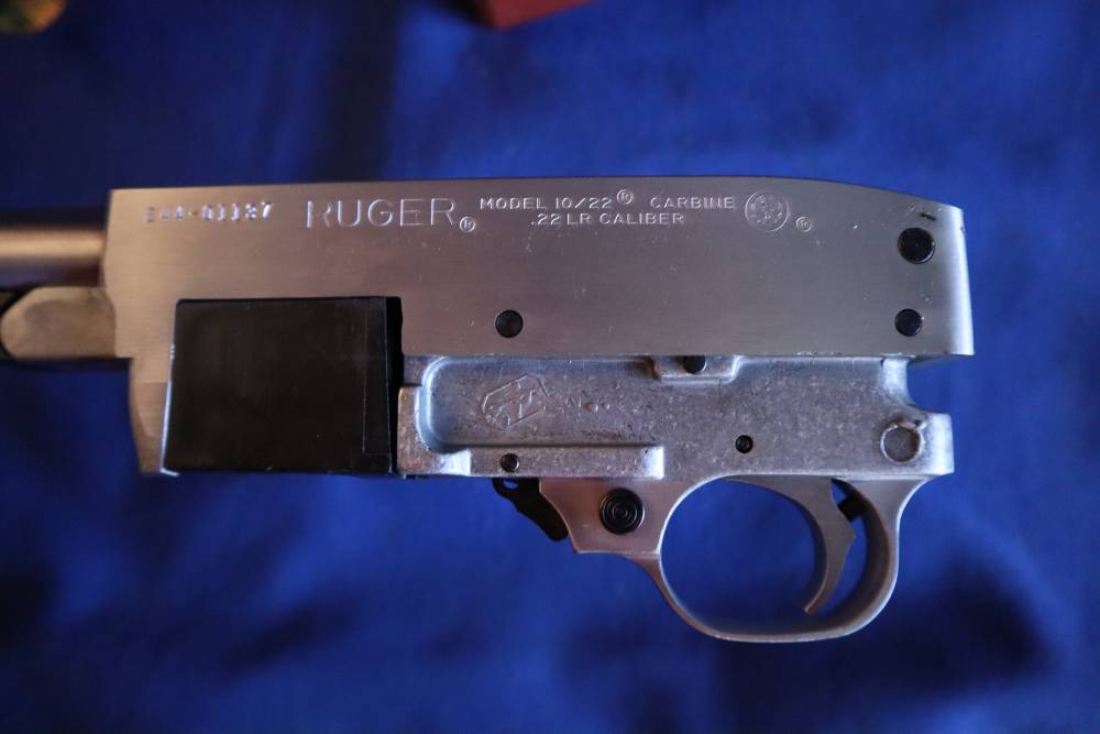1996 Ruger 10-22 Carbine Stainless with metal trigger guard all original -img-25