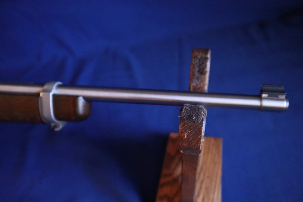 1996 Ruger 10-22 Carbine Stainless with metal trigger guard all original -img-4