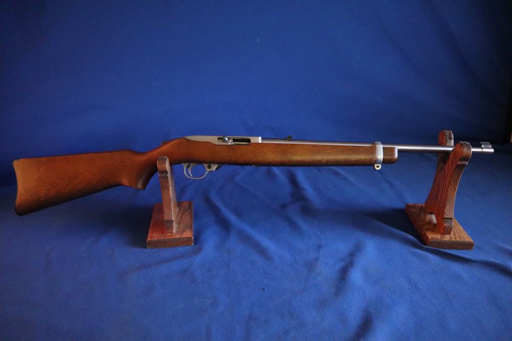 1996 Ruger 10-22 Carbine Stainless with metal trigger guard all original -img-0
