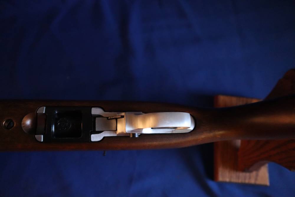 1996 Ruger 10-22 Carbine Stainless with metal trigger guard all original -img-20