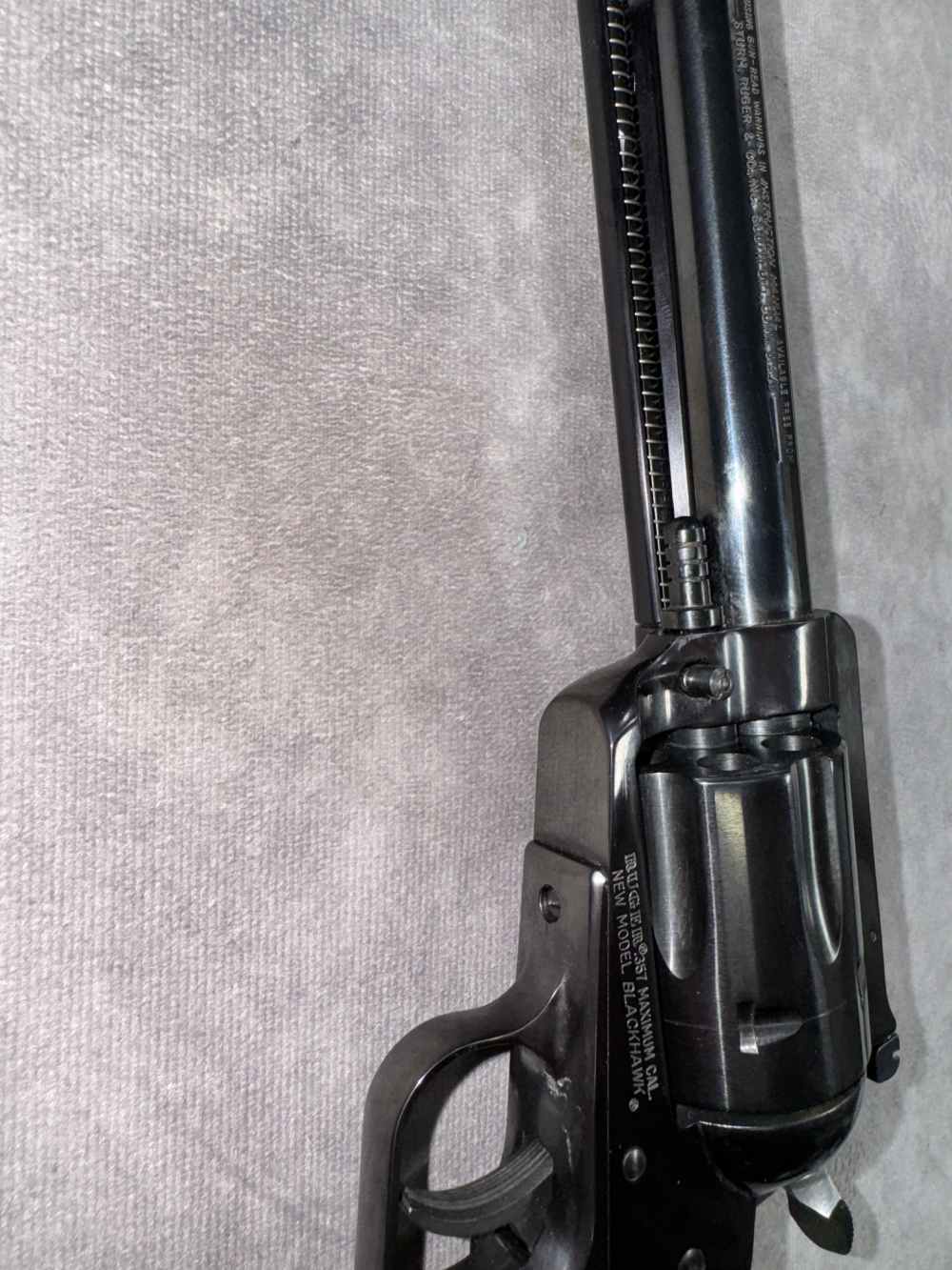USED! RUGER NEW MODEL BLACKHAWK .357 MAG SINGLE ACTION ORIG BOX $.01 PENNY-img-11