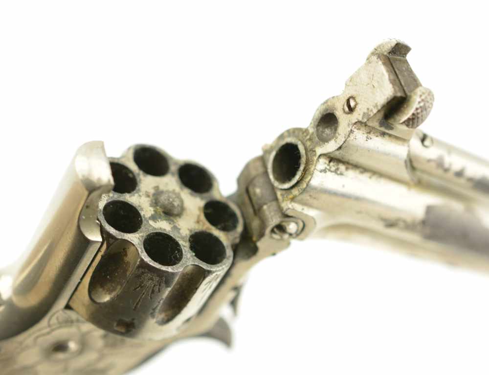 Engraved Smith & Wesson Model Number One 3rd Issue Revolver 1875-img-14