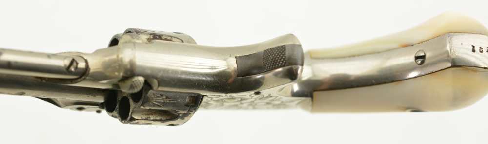 Engraved Smith & Wesson Model Number One 3rd Issue Revolver 1875-img-12