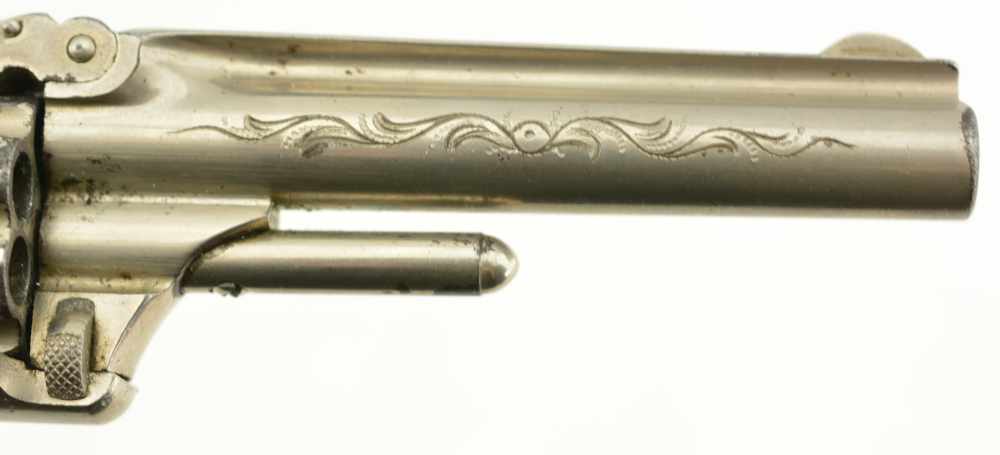 Engraved Smith & Wesson Model Number One 3rd Issue Revolver 1875-img-4