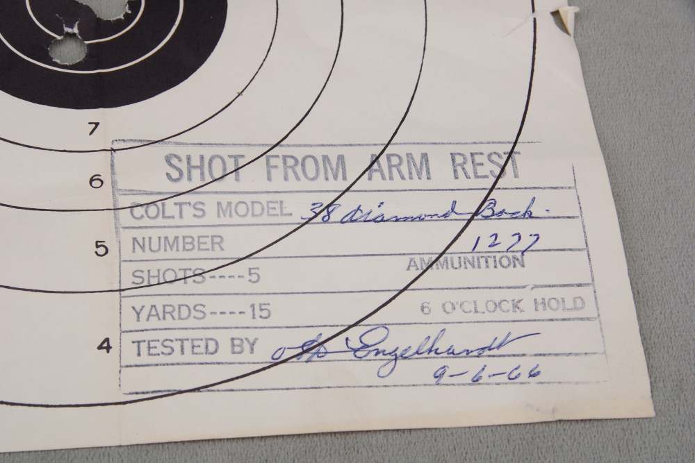 1966 Colt Diamondback 38 Spl 2.5'' Blue 99% Orig. Box Papers 277th Produced-img-10
