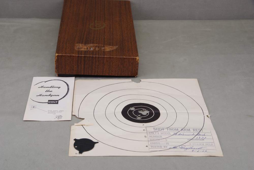 1966 Colt Diamondback 38 Spl 2.5'' Blue 99% Orig. Box Papers 277th Produced-img-8