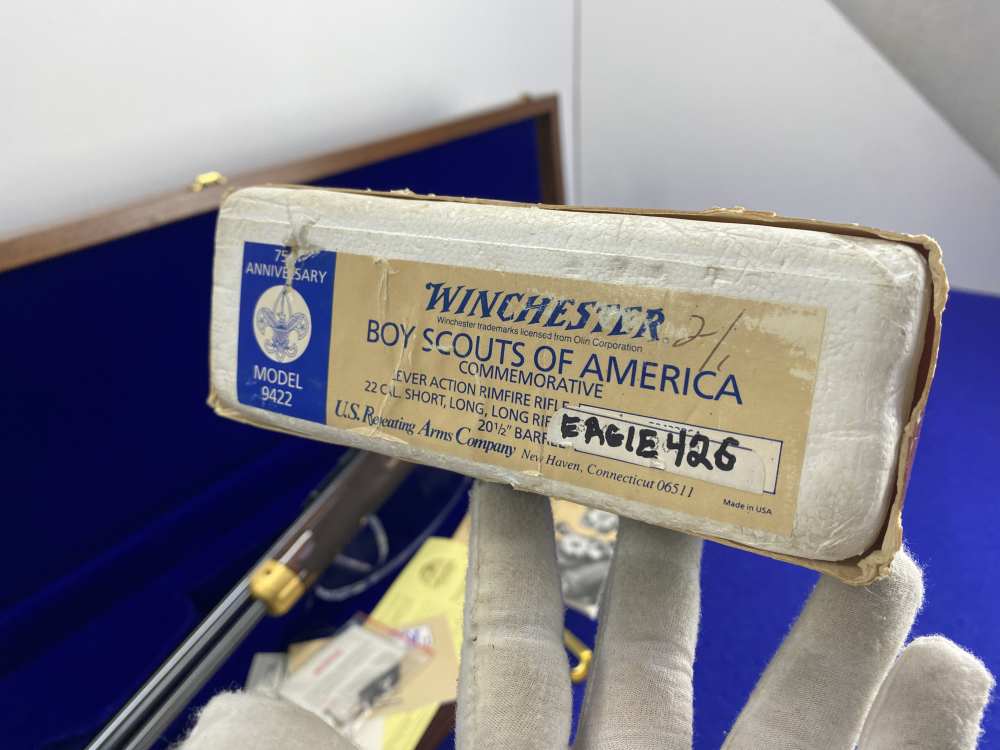 Winchester 9422 XTR 22 S/L/LR *RARE EAGLE SCOUT COMMEMORATIVE* 1 of 1000-img-3
