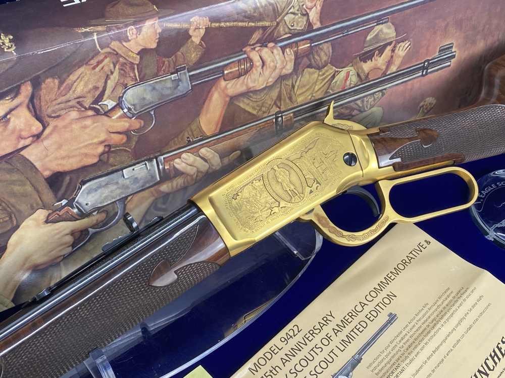Winchester 9422 XTR 22 S/L/LR *RARE EAGLE SCOUT COMMEMORATIVE* 1 of 1000-img-2